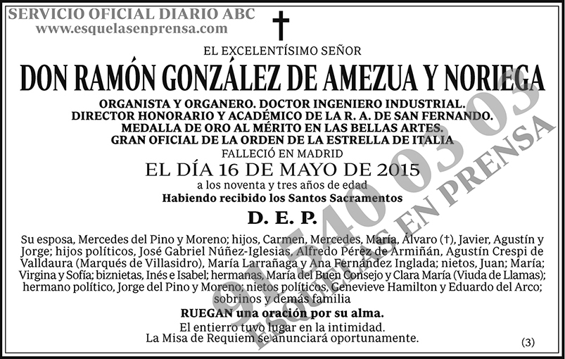 Ramón González Amezua y Noriega
